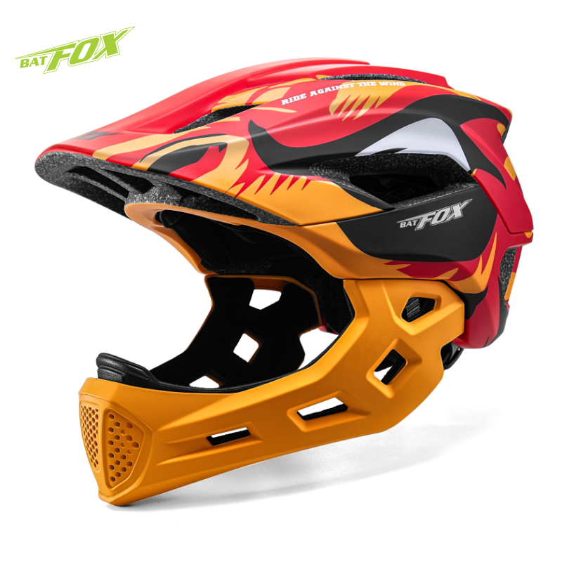 Sports Equipment Stores - Batfox crianças rosto cheio capacete da