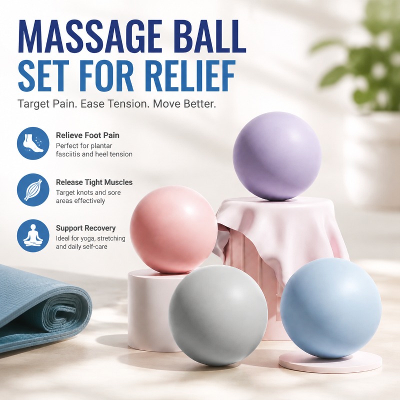 Sports Equipment Pictures - Bola de Massagem Sólida de Silicone