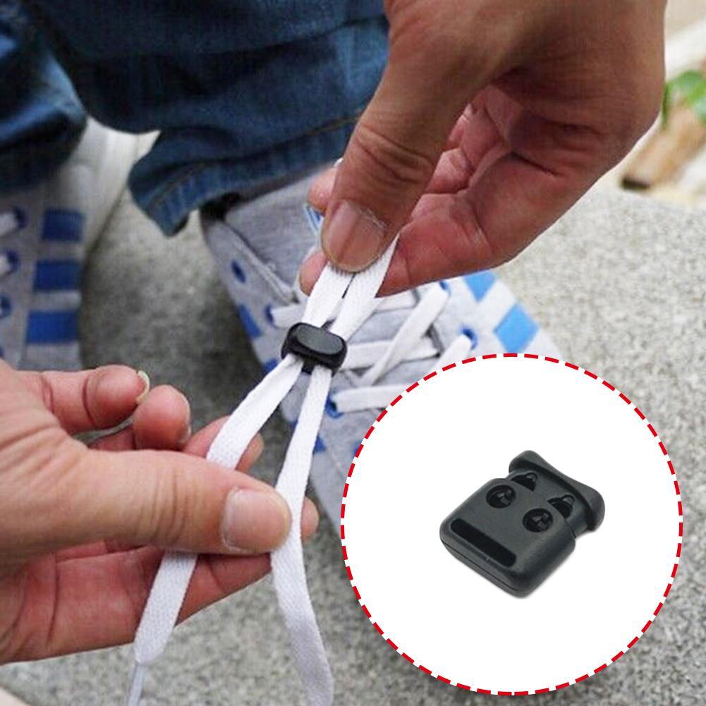 Sports Equipment Resale - Elastic Shoe Lace Clip, Cadarço Buckle