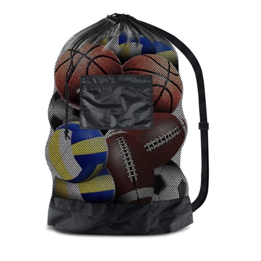 Sports Equipment Stores - Bolsa esportiva grande de malha com