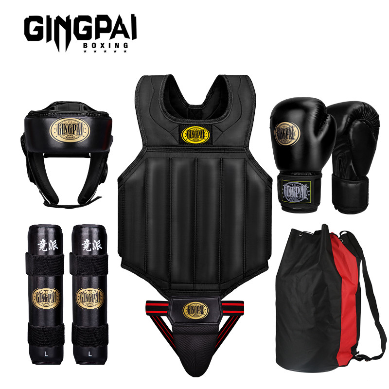 Boxing Glove Set - Conjunto de 6 Peças de Equipamentos