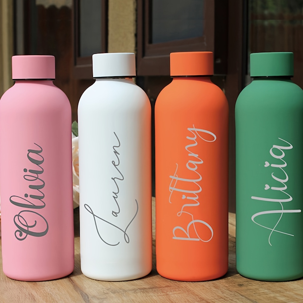 Name Sports Equipment - Garrafa Térmica Personalizada Grande de Aço