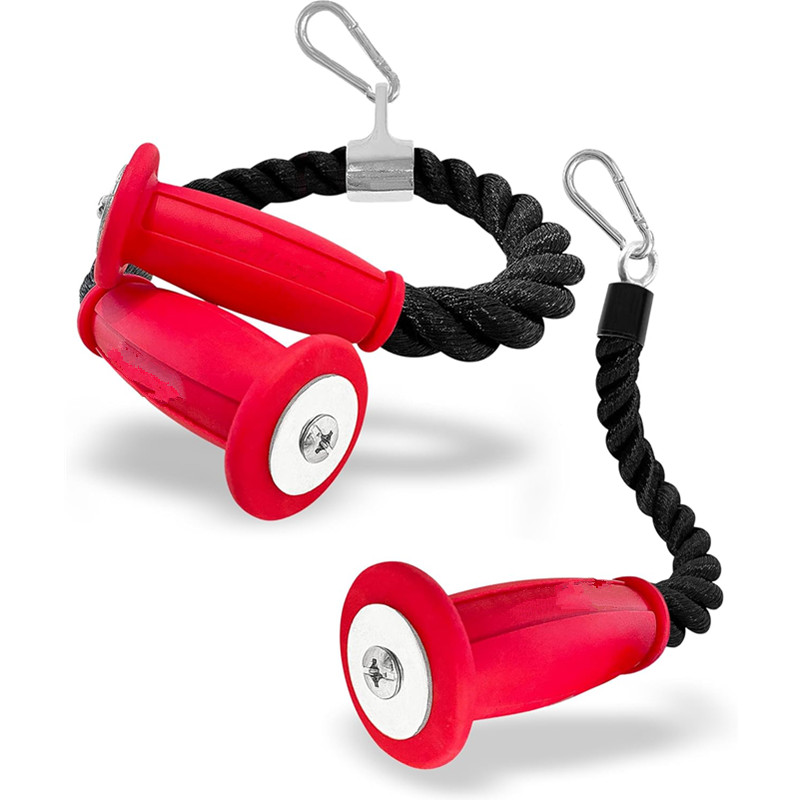 Sports Equipment Pictures - Cordas ergonômicas para tríceps, fixação de
