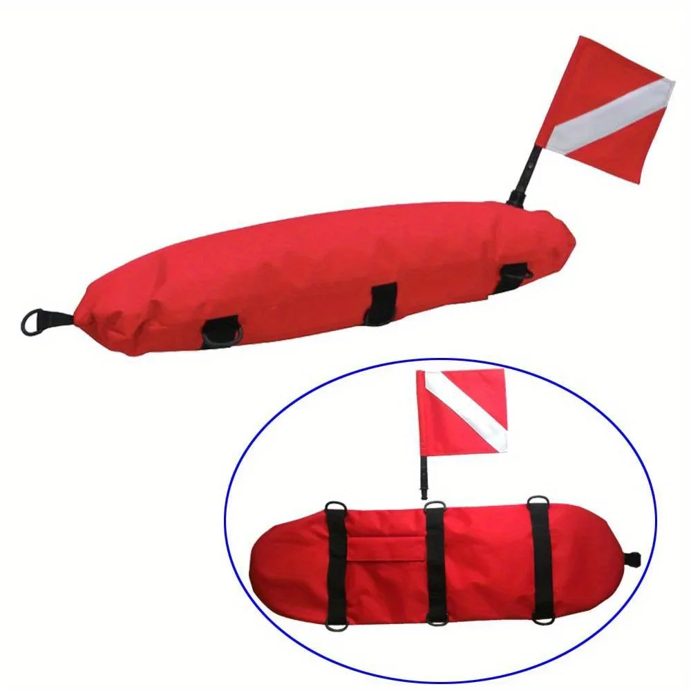 Pull Buoy Swimming - Bóia de Sinalização de Segurança Inflável