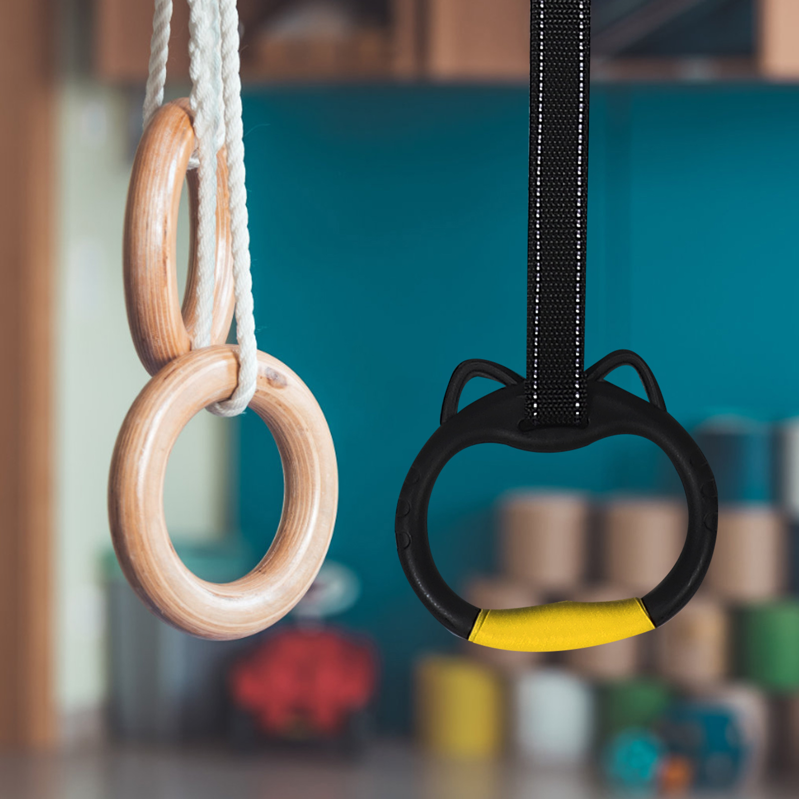 1 conjunto 1 conjunto de anéis - Sports Equipment Stores avaliação e preço