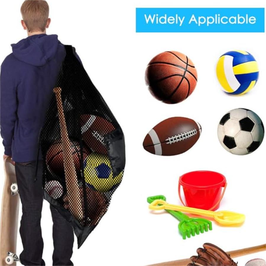 Bolsa esportiva grande de malh - Sports Equipment Stores avaliação e preço