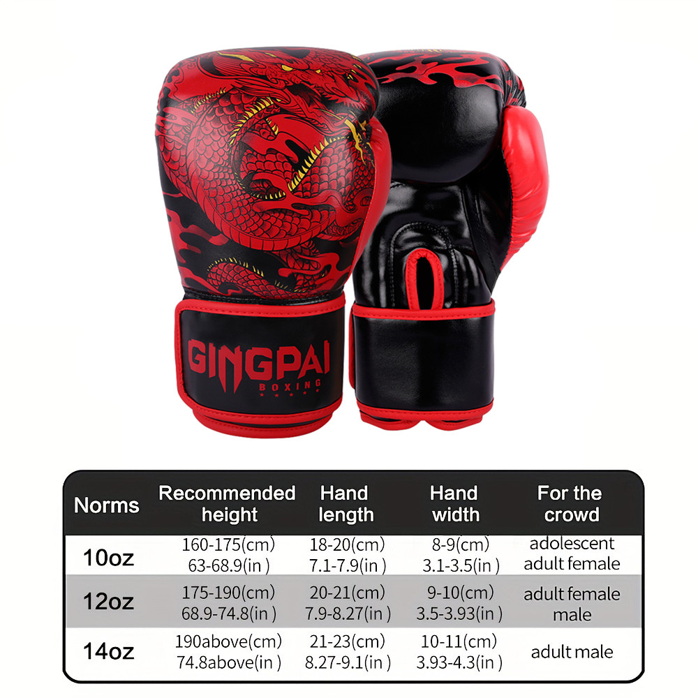 10/12/14oz luvas de boxe profi - Boxing Glove Set avaliação e preço