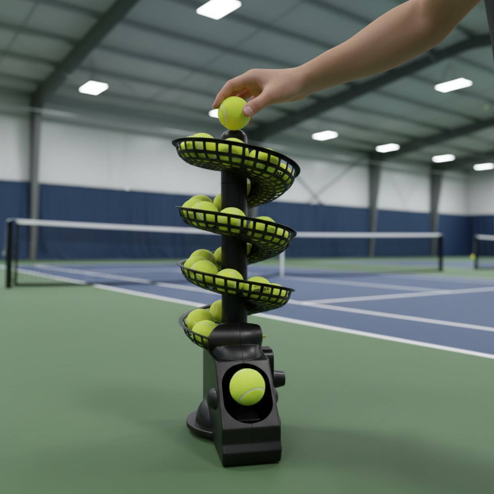 Máquina Portátil de Lançamento - Sports Equipment Tennis avaliação e preço