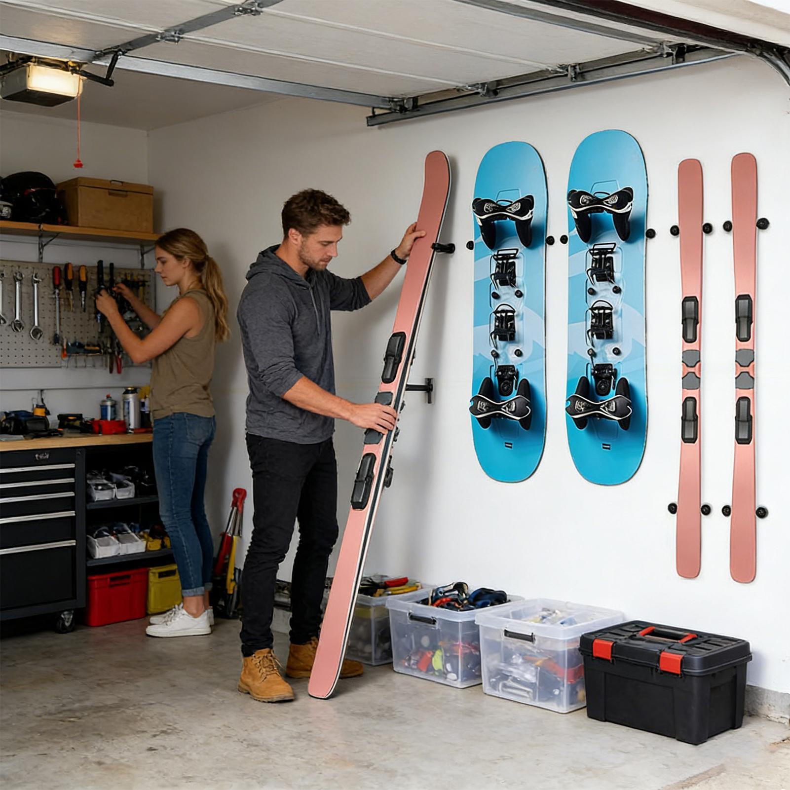 Suportes de esqui para parede  - Sports Equipment Stores avaliação e preço